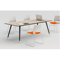 辦公家具簡易會(huì)議桌培訓(xùn)長桌簡約現(xiàn)代職員辦公桌椅洽談會(huì)客桌