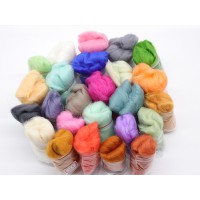 羊毛氈戳戳樂哪家好-「霖沃絨毛」精梳山羊絨-制品@浙江杭州